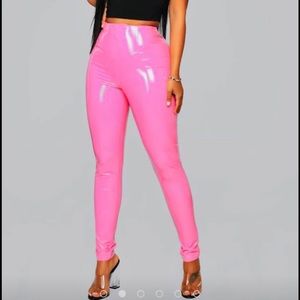 Brand New Vinyl Fashion Nova Pants